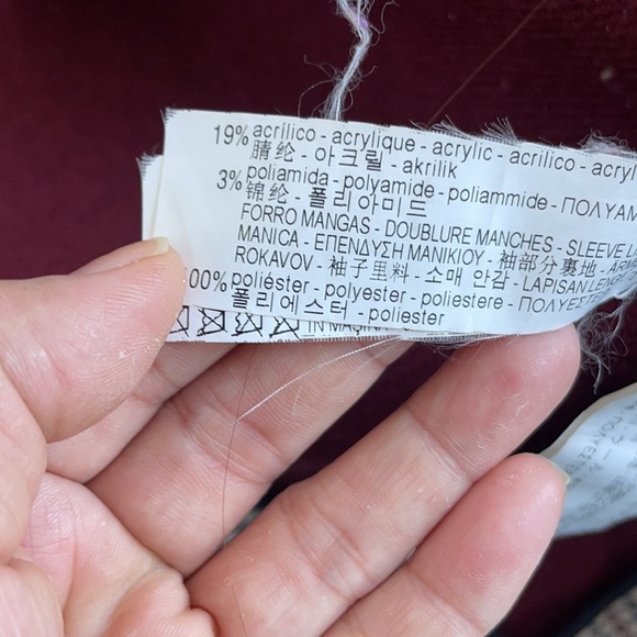 Zara check plaid long coat. - Picture 13 of 13